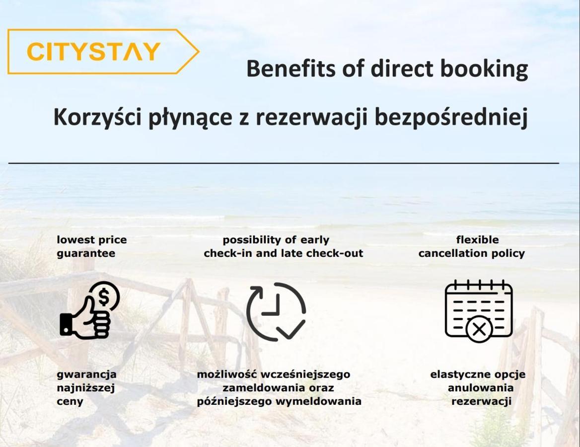 Citystay Dluga Grobla Gdansk Apartment With Sauna Екстер'єр фото